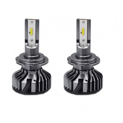 Set 2 becuri auto, led H7, CANBUS, F2, 10000 LM, 12V-24 V, 80 W, 6000 K