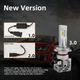 Set 2 Becuri Auto, Led H7 Cu Ventilator, 80w, Plug & Play, 6500k, Zes Chip, 12V, Alb