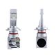Set 2 Becuri Auto, Led H7 Cu Ventilator, 80w, Plug & Play, 6500k, Zes Chip, 12V, Alb