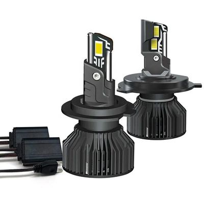 Set 2 Becuri Auto, Led H7 cu ventilator, 180w, 23000lm, IP68, 6000k, 9-36V, canbus, premium
