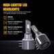 Set 2 becuri auto, led h15 cu ventilator, 100W, plug&play, 12V,10000lm, canbus