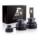 Set 2 becuri Led D2S, 35W, 30000 lm, 6000K, IP68, ventilator racire, canbus