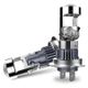 Set 2x becuri auto, led H7 cu lupa, ventilator, putere 280w, plug & play, 6000k, 12V, 28.000lm
