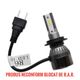 Set 2 LED-uri Auto H7 Black Edition, 80 W, 8000 Lumeni, 6000 K, R6, SLIM