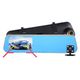 Camera auto incorporata in oglinda retrovizoare + 1 camera marsarier, FULL HD 1080P, Detecteaza miscarea, Dash Cam, Monitorizeaza parcarea, unghi 170 grade, night vision