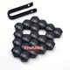 Set capace prezoane cu cheie 21", premium, gri antracit