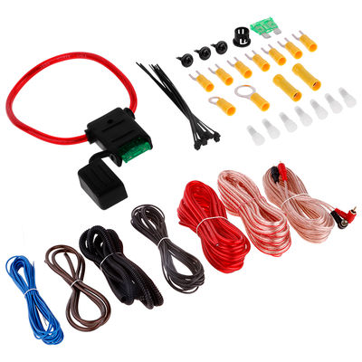 Kit cabluri audio conectare statie sau subwoofer auto cu siguranta 60a