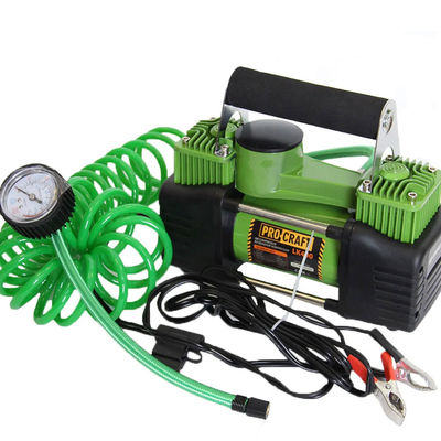 Compresor aer, auto, Procraft LK400, 10 bar, 12 V, 276 W, buton On/Off, manometru analog, debit aer 80 l/min, adaptoare incluse