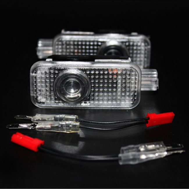 Set 2 Proiectoare Led logo Audi A1, A4, A5, A6, A8, TT, R8, Q5, Q7