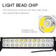 Proiector auto LED Bar cu suport, offroad 72W, 5800lm 12V-24V, 34cm, 24 led-uri, negru