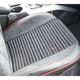 Set huse scaune auto Premium, negru-rosu universale, design sport ergonomic, piele ecologica cu insertii textile, 11 piese, geanta transport