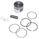 Kit piston scuter Piaggio / Gilera 50cc (39mm), 4-Timpi