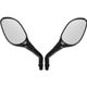 Set oglinzi moto si Atv, filet M8, negru/carbon