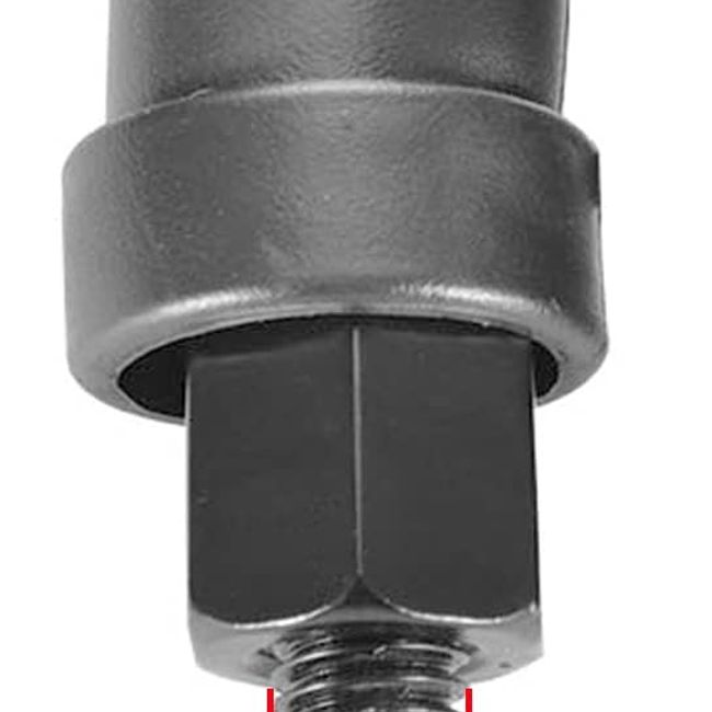 Set oglinzi moto si Atv, filet M8, negru/carbon