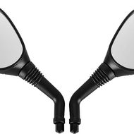 Set oglinzi moto si Atv, filet M8, negru/carbon