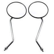 Set oglinzi moto si ATV negre cu semnalizare, filet M10