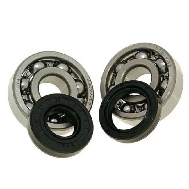 Set rulmenti si simeringuri ambielaj moto scuter Minarelli AM6