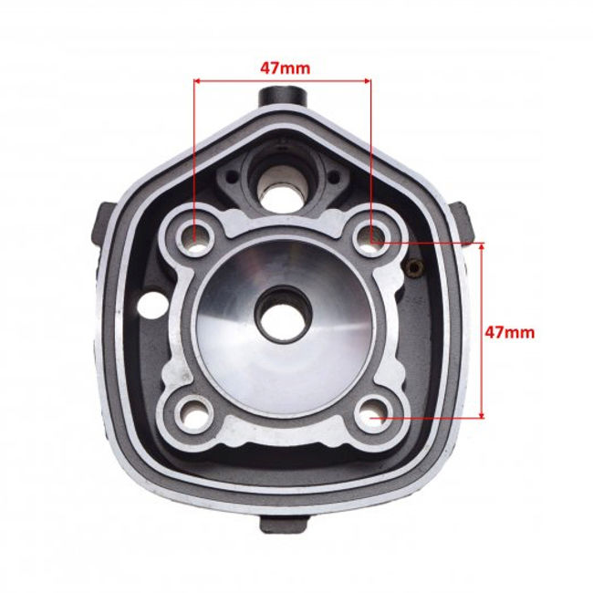 Chiulasa scuter Piaggio Gilera NRG 80cc, 5 colturi, racire apa
