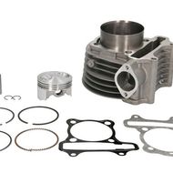 Set motor / kit cilindru scuter GY6 125cc 4T, 52.4mm, racire aer
