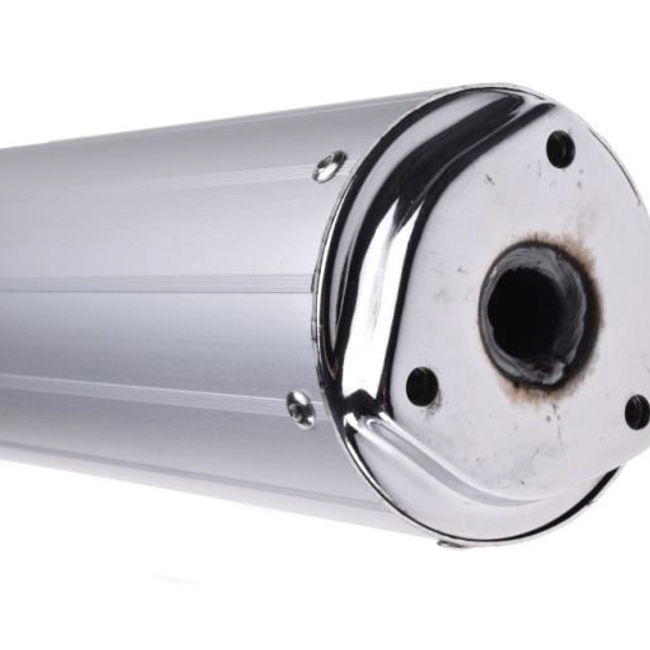 Toba / esapament scuter GY6 125-150cc, aluminiu