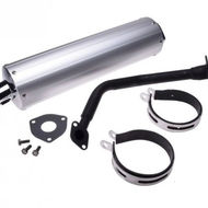 Toba / esapament scuter GY6 125-150cc, aluminiu