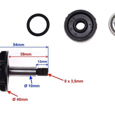 Kit reparatie pompa apa Yamaha VP X-City / YP R 125 X-Max / X-Max Sport 125 / R-Max ABS 125cc 4T