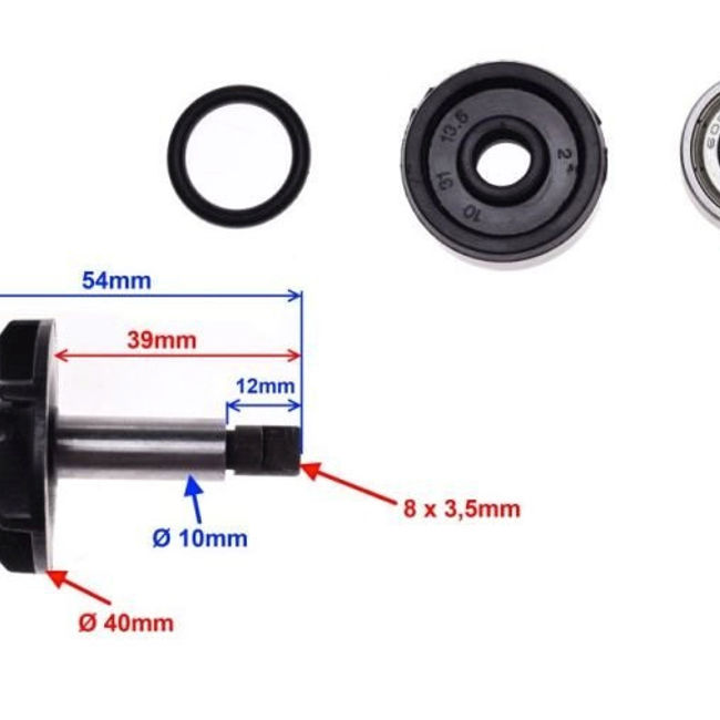 Kit reparatie pompa apa Yamaha VP X-City / YP R 125 X-Max / X-Max Sport 125 / R-Max ABS 125cc 4T