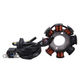 Magnetou / stator aprindere scuter GY6 50cc, 80cc, 8 bobine, 4 fire