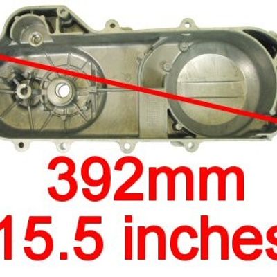 Capac Pornire pentru Scutere Chinezesti 4 Timpi cu Roata pe 12', Curea 729, Lungime 43cm, GY6 50cc-80cc