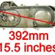 Capac Pornire pentru Scutere Chinezesti 4 Timpi cu Roata pe 12, Curea 729, Lungime 43cm, GY6 50cc-80cc