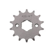 Pinion transmisie fata ATV, Motociclete, pas lant 428, 14 dinti, Interior 14/17mm