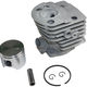 Kit cilindru compatibil pentru drujba Husqvarna 51, diametru 45mm