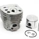 Kit cilindru compatibil pentru drujba Husqvarna 51, diametru 45mm