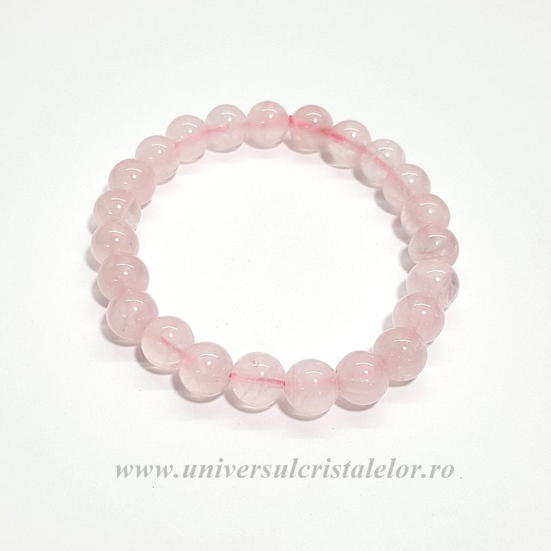 Bratara cuart roz