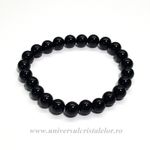 Bratara obsidian negru