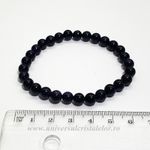 Bratara obsidian negru