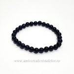 Bratara obsidian negru