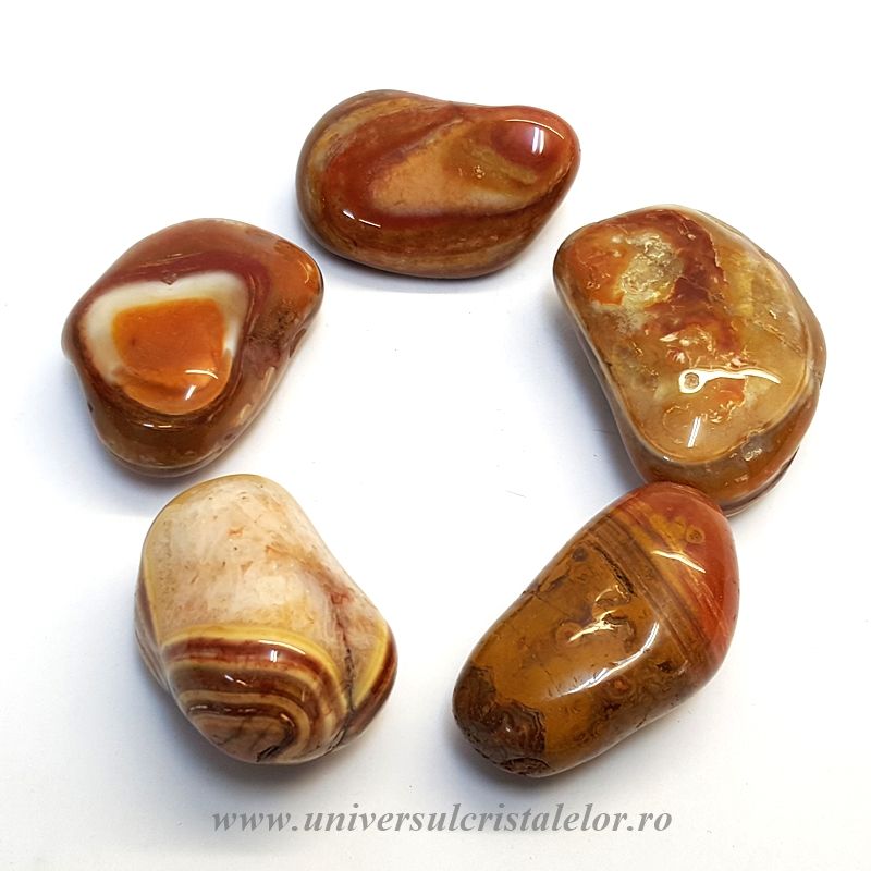 Agat de Bahia piatra rulata