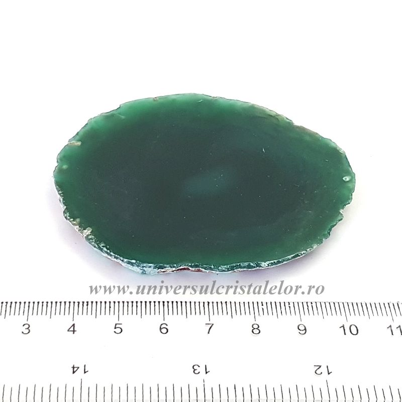 Felie agat verde