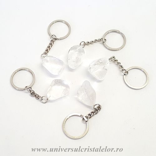 Breloc cristal de stanca 