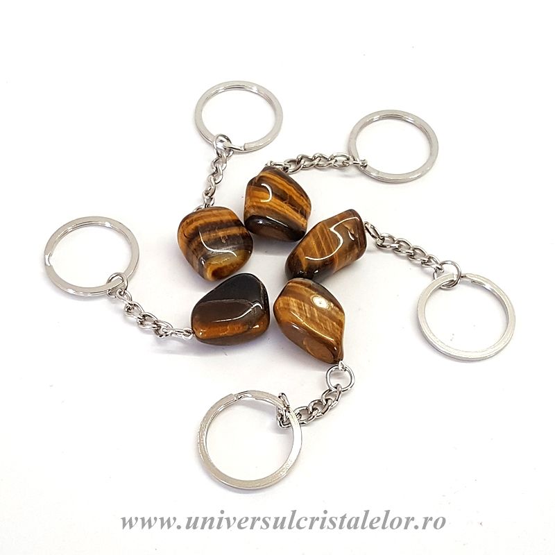 Breloc ochi de tigru