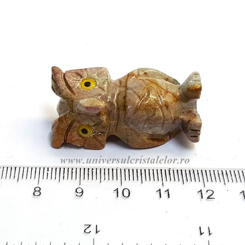 Figurina steatit bufnita 