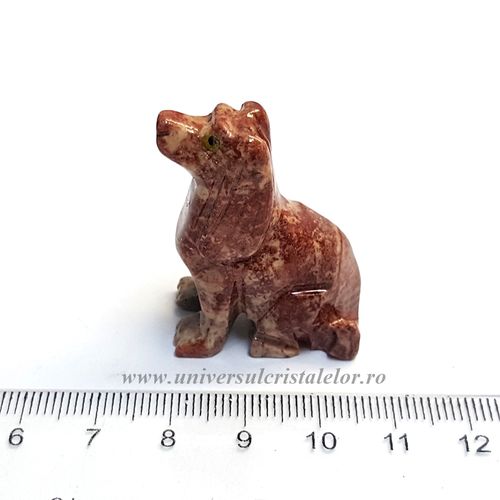Figurina steatit caine 