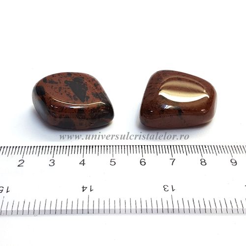Obsidian mahon piatra rulata m01