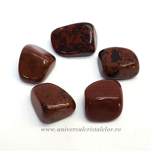 Obsidian mahon piatra rulata m01