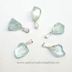 Pandantiv topaz albastru
