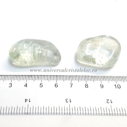 Prasiolit piatra rulata m1