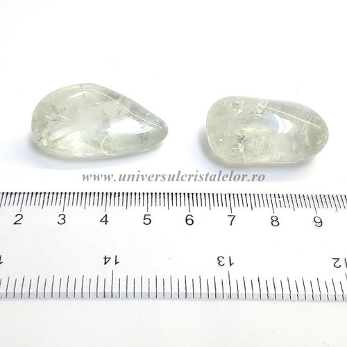 Prasiolit piatra rulata m2