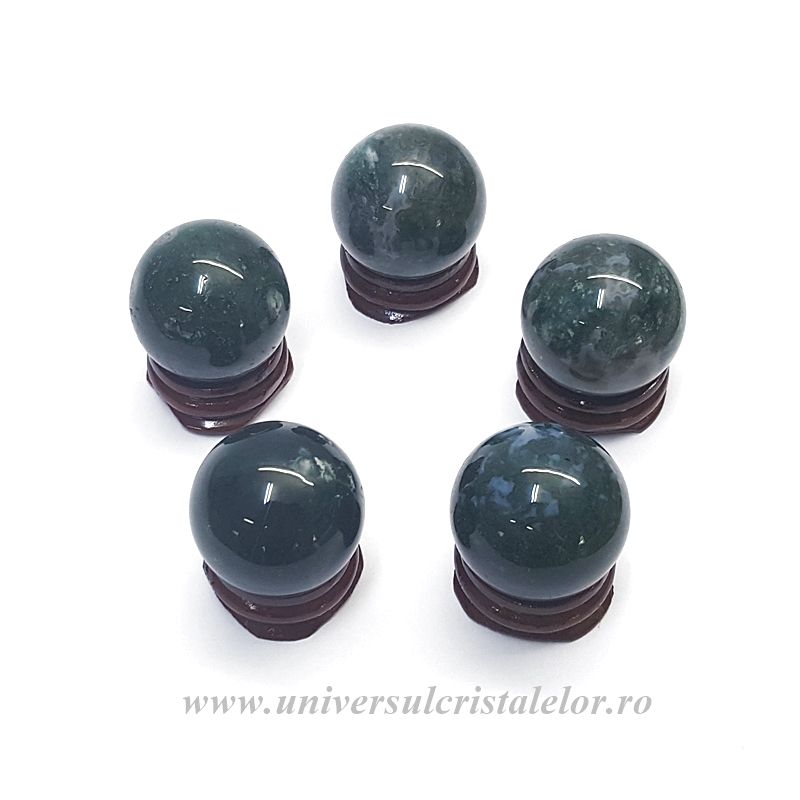 Sfera agat muschi