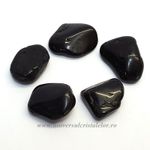 Turmalina neagra piatra rulata